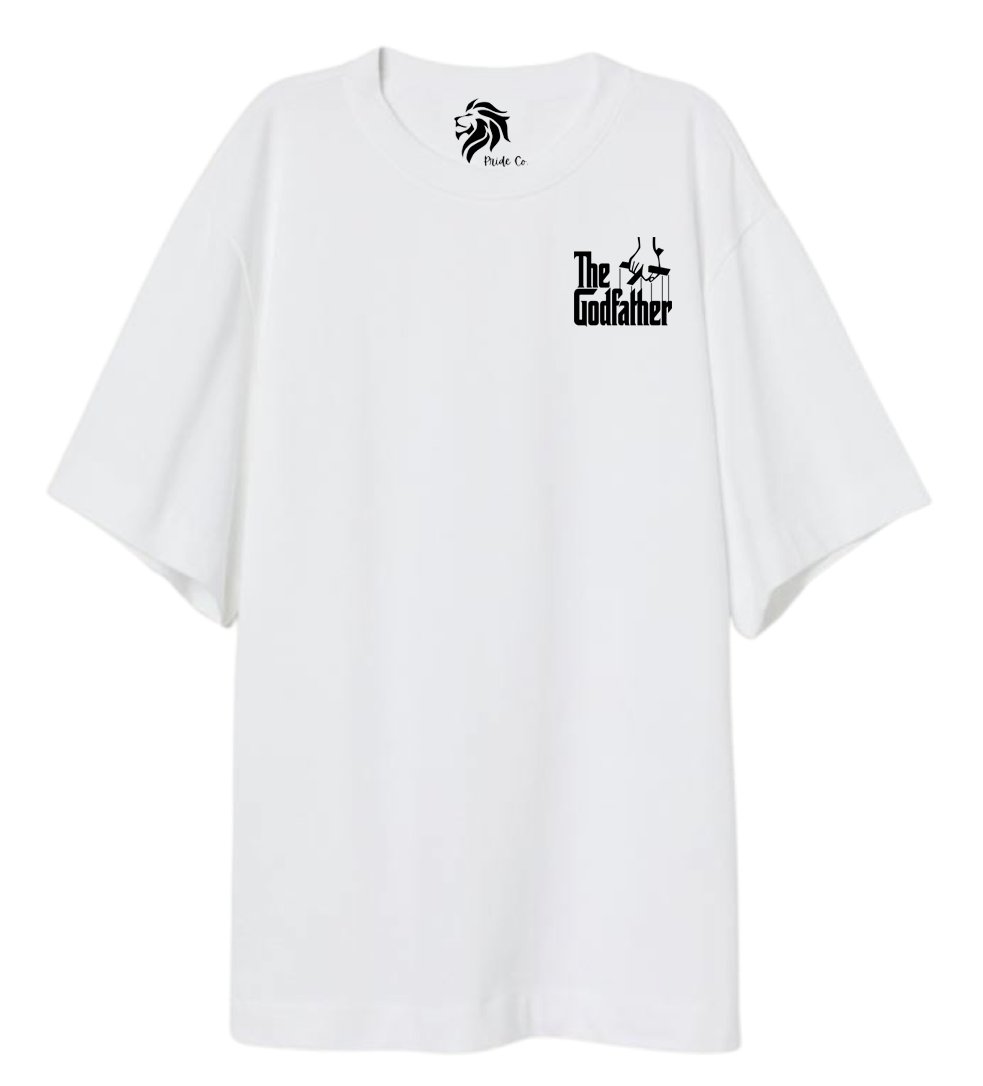 Godfather Inspired FNB Oversized White Tee