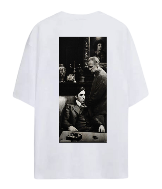 Godfather Inspired FNB Oversized White Tee