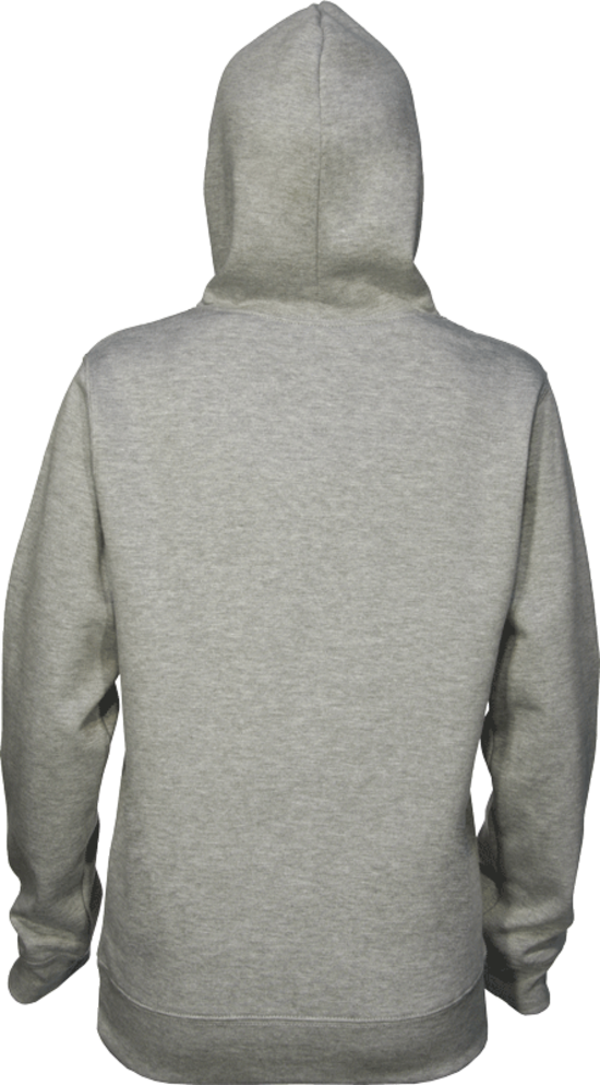 Elephant Face Grey Hoodie