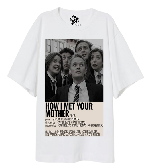 How I Met Your Mother Oversized White Tee