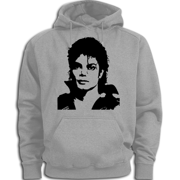 Michael Jackson Grey Hoodie